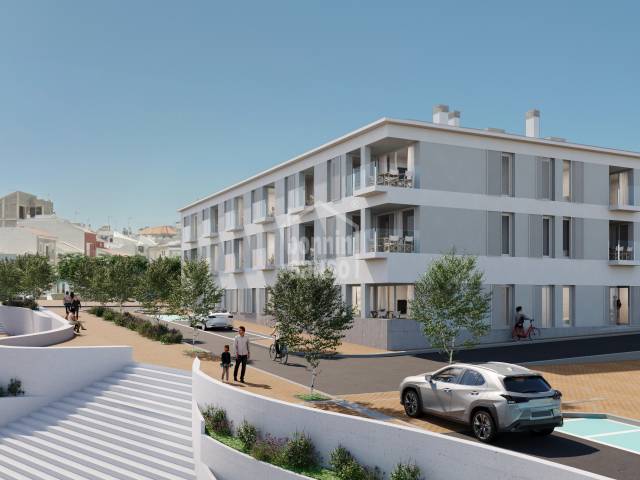 Residencial Cala Corb, A new front line residential development in the harbour of Mahón, Menorca