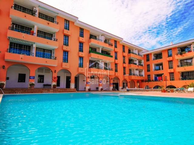 Nice apartment with communal pool in Es Castell, Menorca