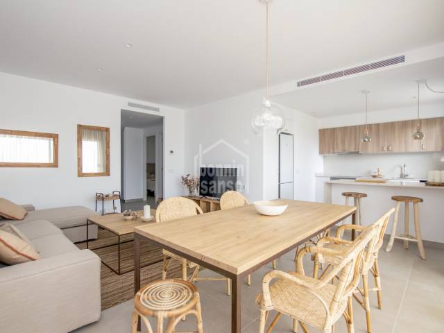 Magnífico piso moderno con terraza en Mahón, Menorca