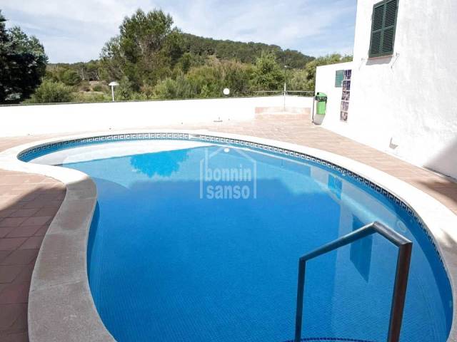 Superb apartment overlooking Golf Course in Son Parc, Menorca.