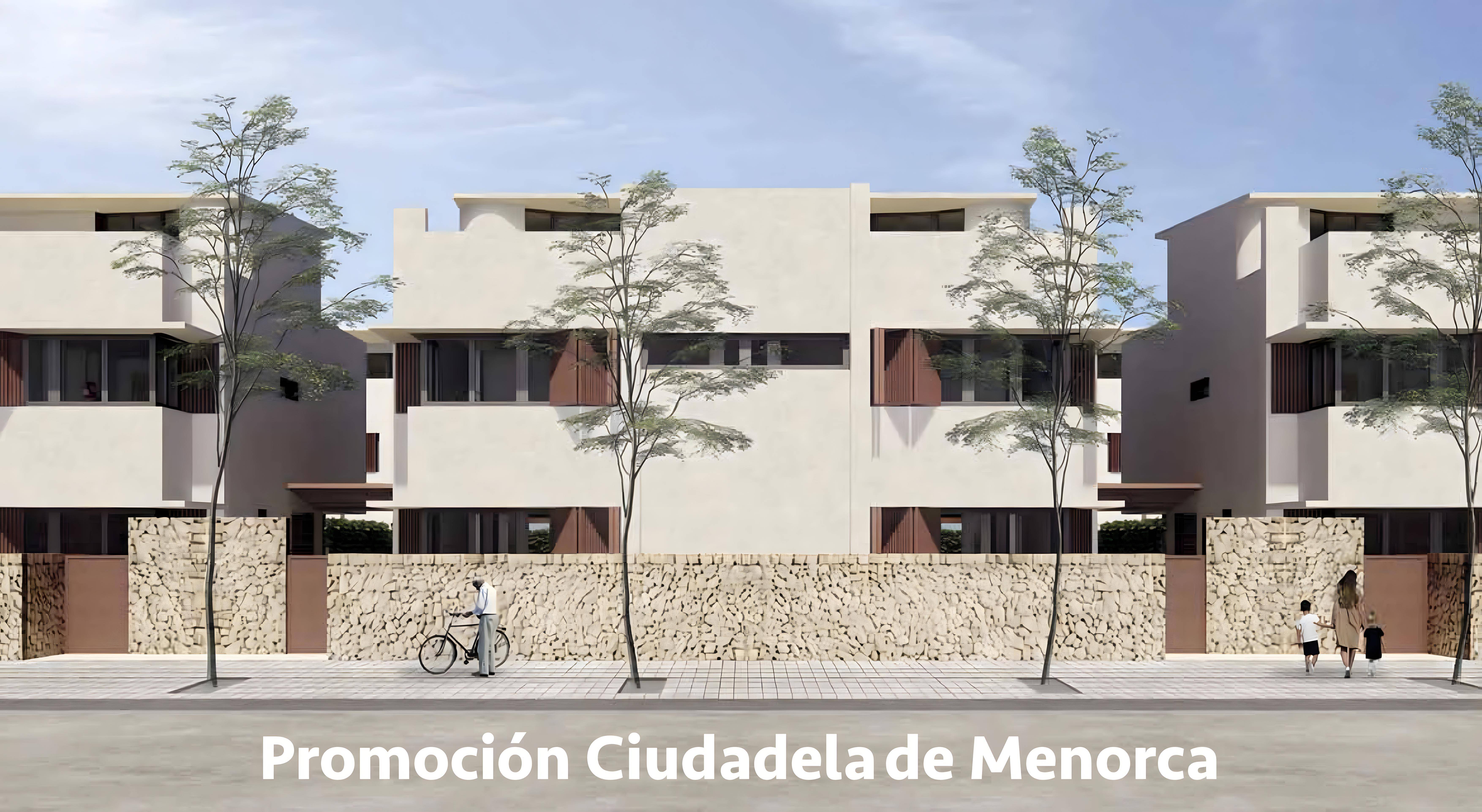 Promoción - Promoción de viviendas pareadas en Ciutadella, Menorca