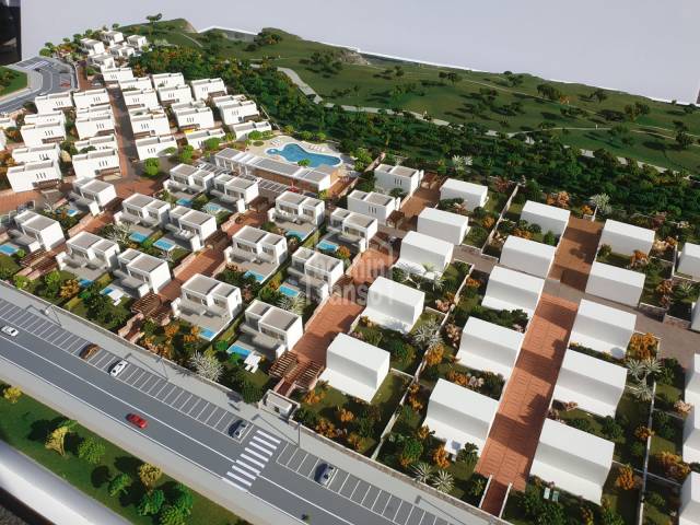 Sa Llosa Homes, exclusiva promoción de 50 chalets en Son Parc, Menorca.