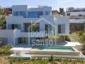 Chalet de diseño contemporáneo de nueva construcción en Cala Llonga, Mahón