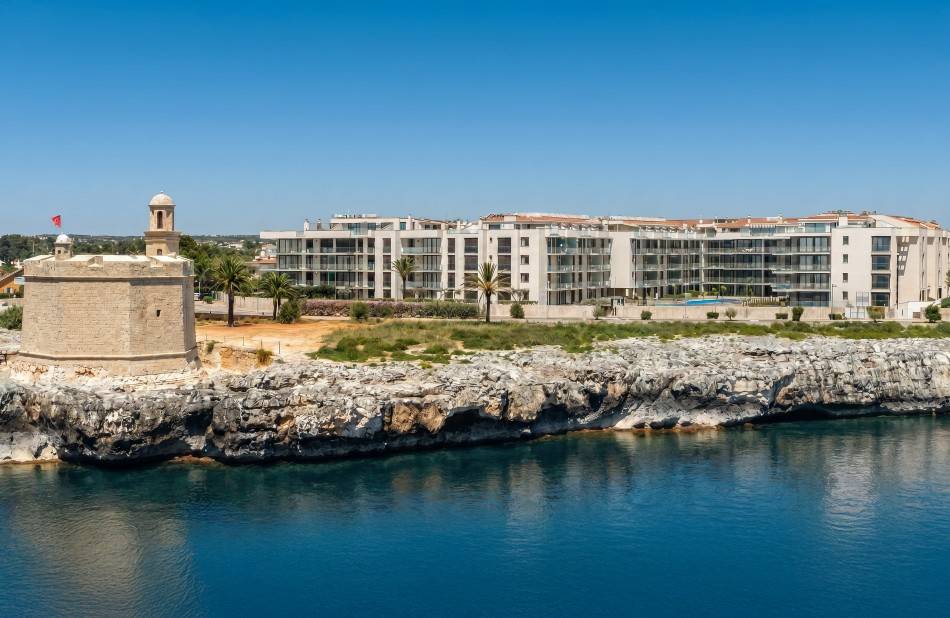 New development - Development of 163 apartments, offering one to four bedrooms, in Ciutadella, Menorca.