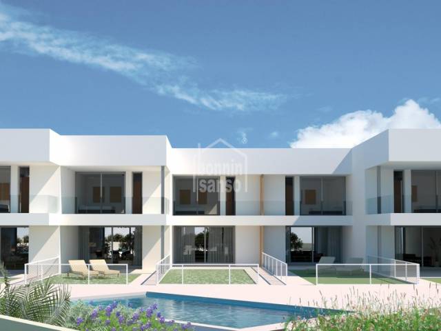 New build terraced house, Cala Millor, Mallorca
