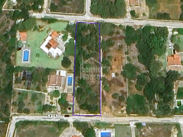 Solar en venta en la urbanización de Son Cabrises, Ciutadella, Menorca