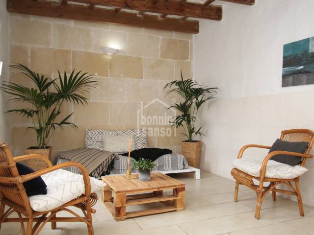 Casa de campo adosada con mucho encanto en Sant Lluis, Menorca