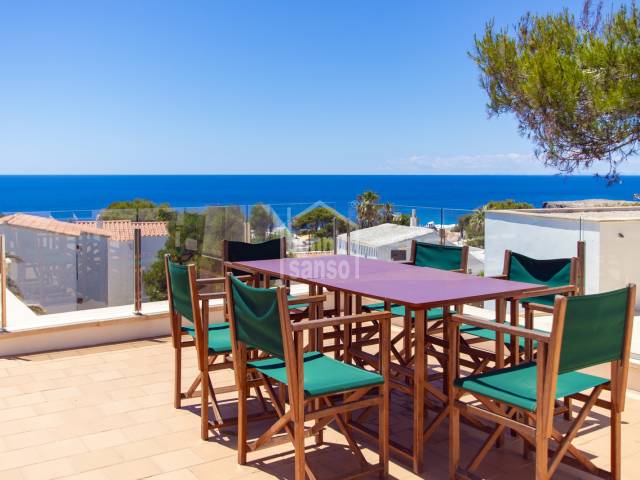 Villa with sea views and tourist licence. Binibeca Vell. Menorca