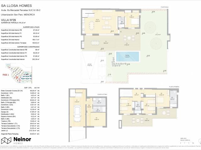 Sa Llosa Homes, exclusive development of 50 villas in Son Parc, Menorca
