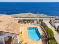 Mediterrane Villa in erster Meereslinie mit Panoramablick in Salgar, Menorca