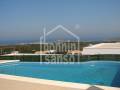 Magnífica Villa  con vistas panorámicas Costa Norte de Menorca