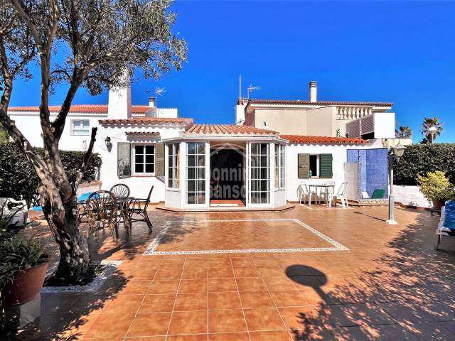 Lovely semi detached villa in Cap D'Artrutx, Ciutadella, Menorca