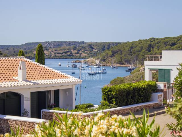 Interesting first floor apartment with sea views in Addaya, Menorca