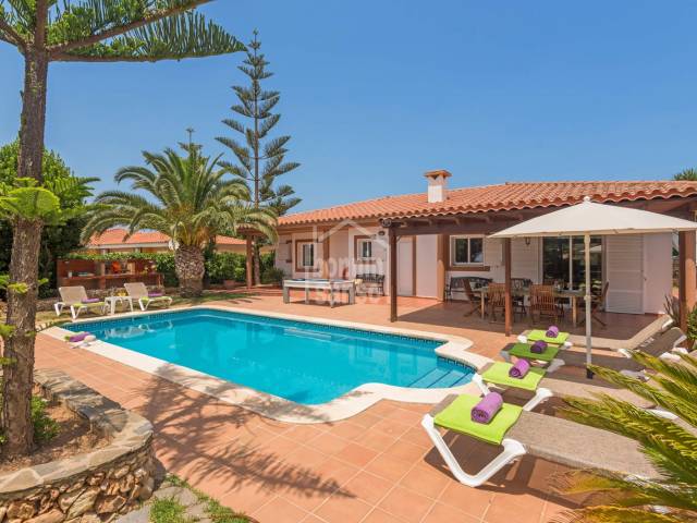 Villa with tourist licence in Son Ganxo, San Luis, Menorca