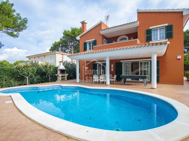Nice villa with pool in Son Parc, Menorca