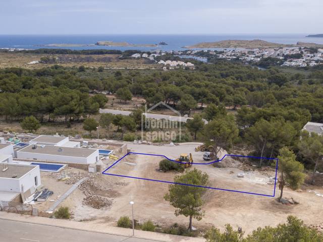 Building plot in Coves Noves, Menorca