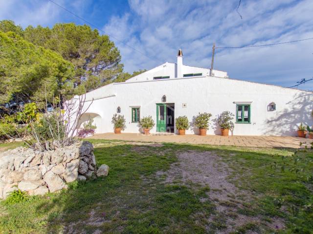 Beautiful farmhouse in Binidali, Menorca