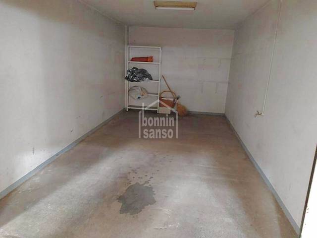 Well located, private garage in Ciutadella, Menorca