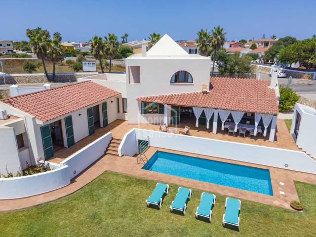 Magnificent villa with tourist license in Sa Caleta, Menorca