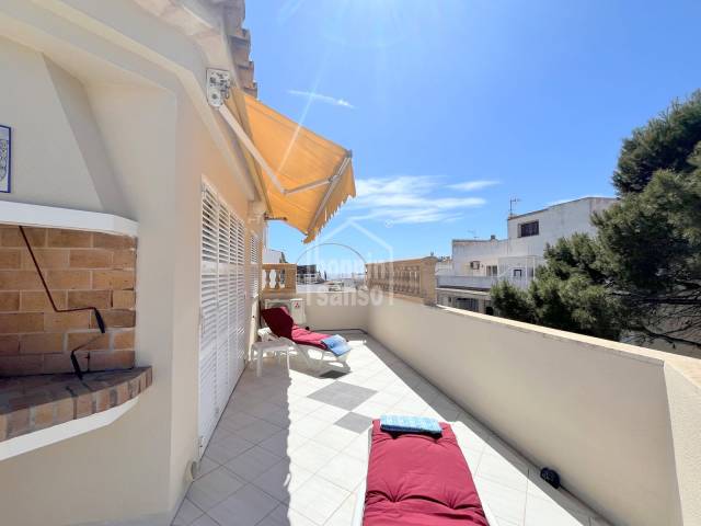 Penthouse mit ca. 54m² Terrasse im Herzen von Cala Millor. Mallorca
