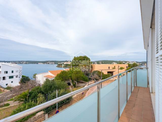 Duplex apartment with stunning sea views and parking in Es Castell, Menorca