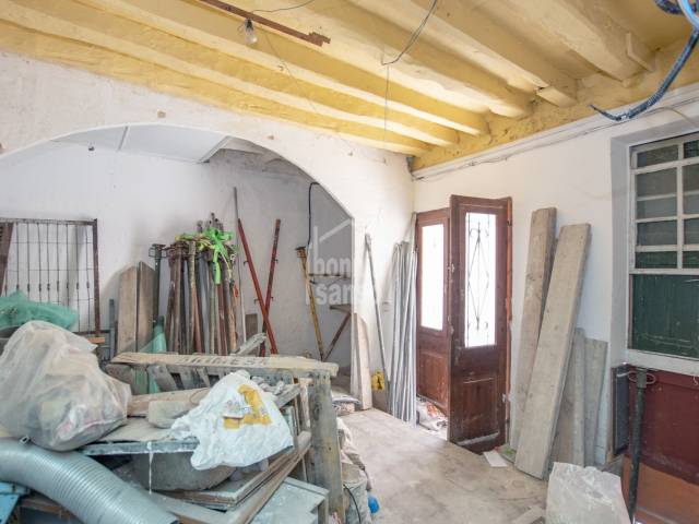 Refurbishment project in the centre of Mahon, Menorca