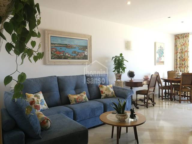 Modern, front line ground floor apartment, Ciudadela, Menorca