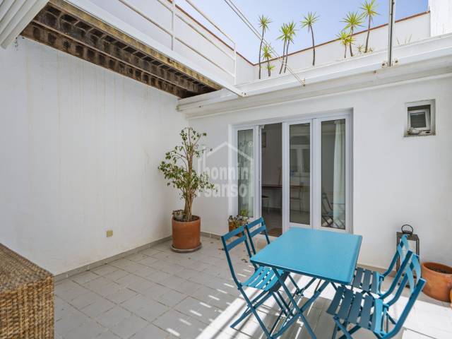 House for Sale with Patio, Terrace and Multiple Possibilities, Mahón, Menorca