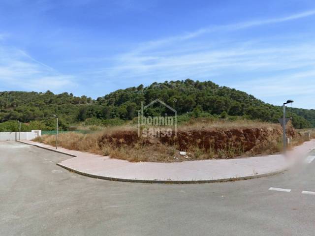 Building plot in residential part of Ferrerias, Menorca