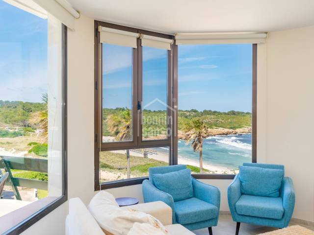 Appartement exclusif en première ligne avec vue spectaculaire sur la mer à Son Parc , Minorque