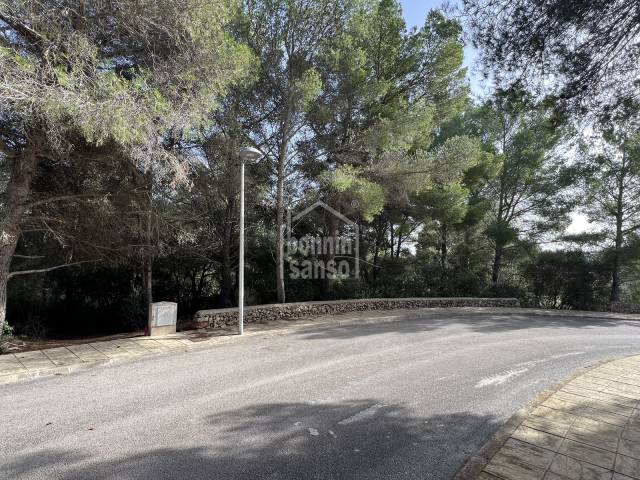 Schönes Grundstück in Son Parc, Menorca