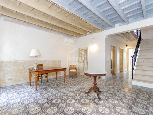 Elegante casa señorial menorquina en Mahon. Menorca