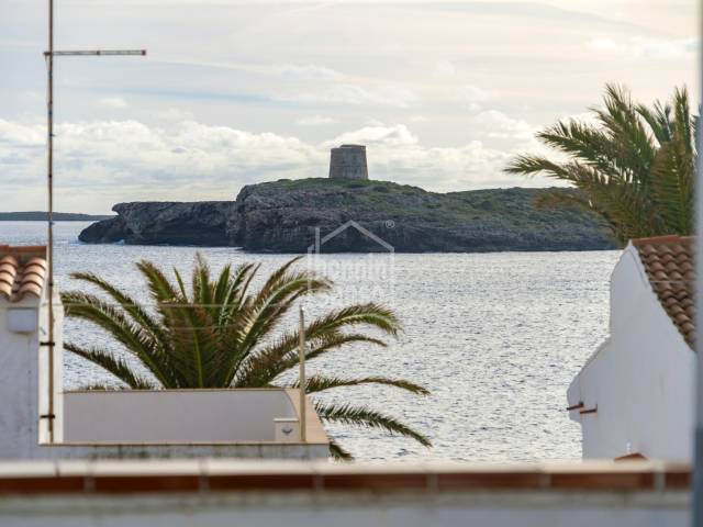 Duplex with a roof terrace in S'algar, San Luis, Menorca