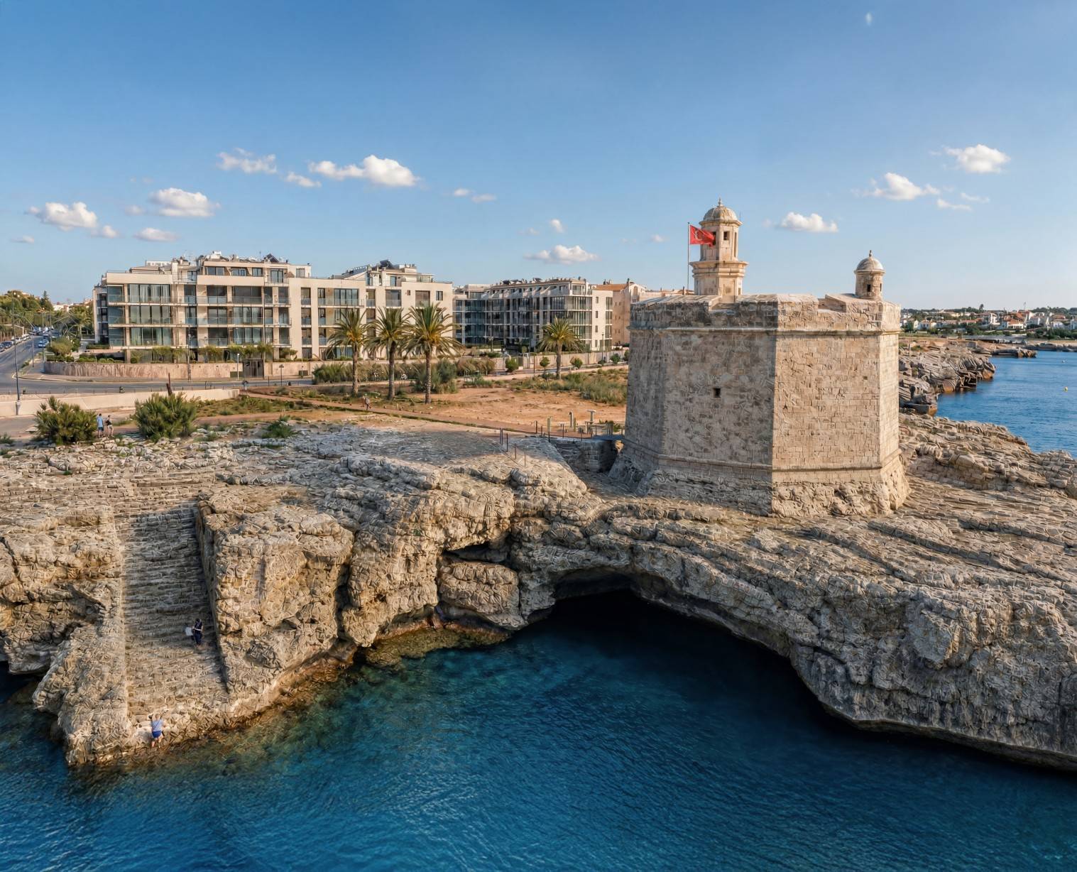 New development - Development of 163 apartments, offering one to four bedrooms, in Ciutadella, Menorca.