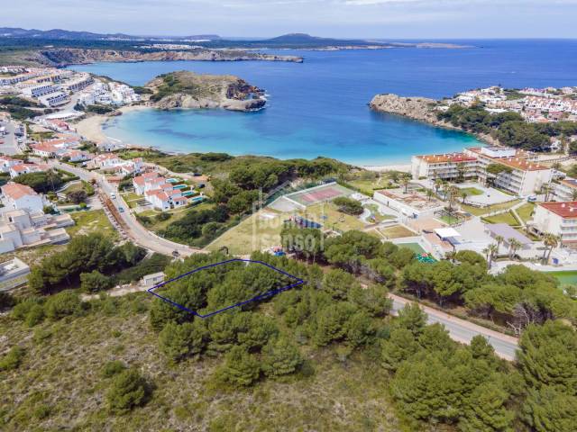 Terreno con progetto e licenza ad Arenal D’en Castell, Minorca