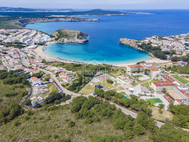 Three villas under construction sold together, Arenal den Castell, Menorca