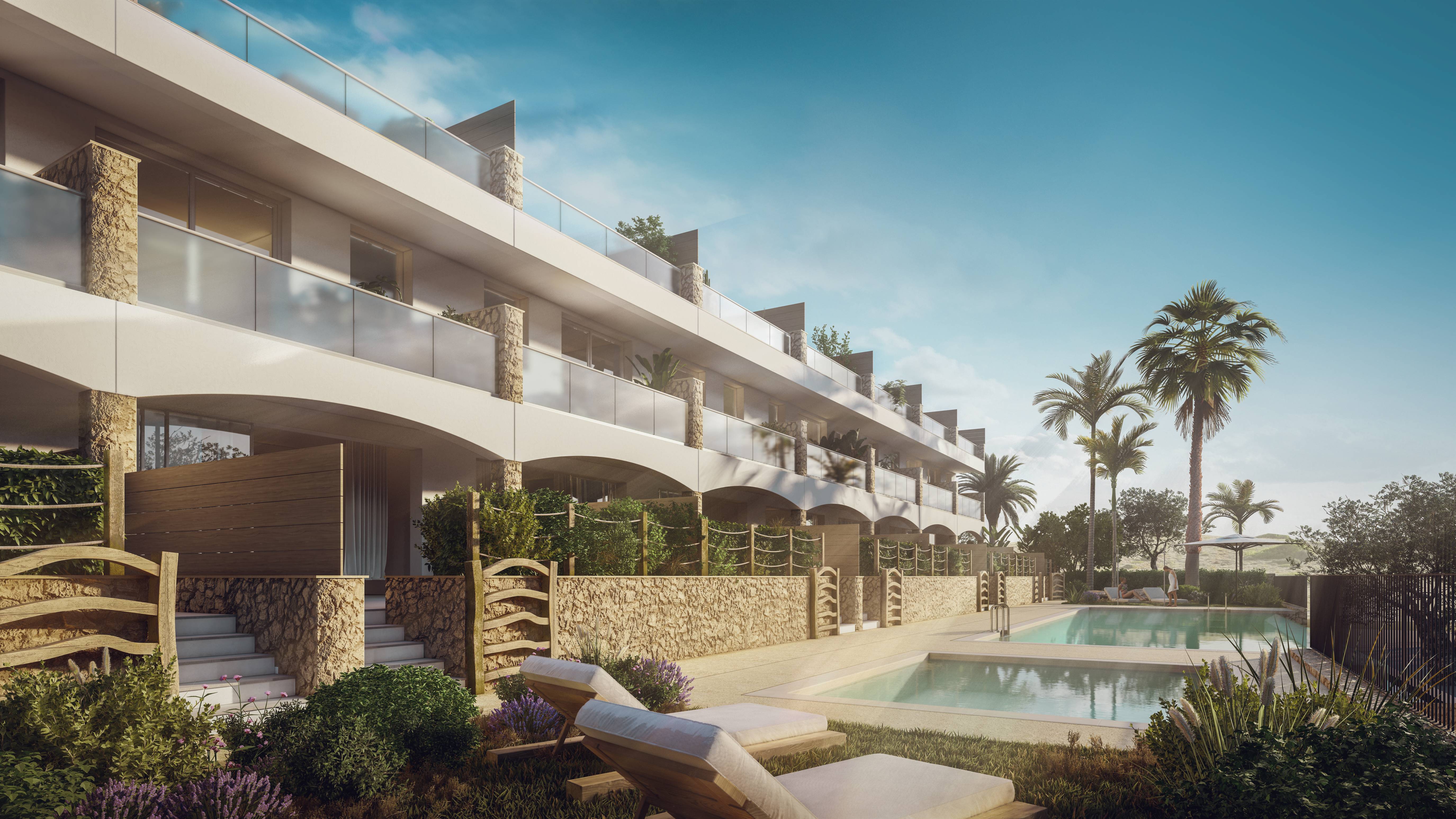Promoción - ¡Obras iniciadas! Exclusiva promoción residencial en la bahía de Fornells, Menorca