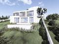 Chalet contemporáneo con piscina privada en Cala Llonga, Menorca
