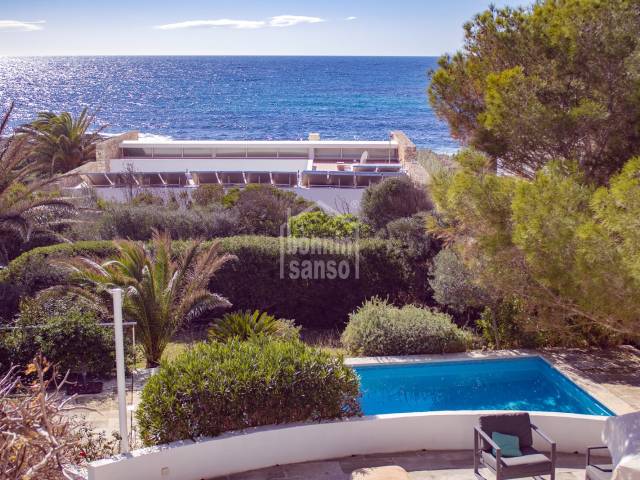 Exquisita propiedad en la costa sur con vistas al mar. Binisafua Rotters, Menorca.