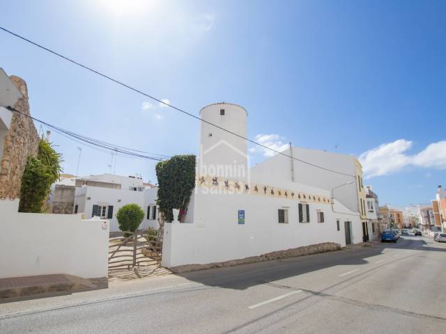 Historic windmill conversion  in Ciutadella town centre, Menorca.