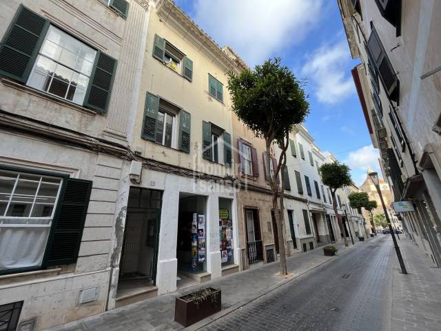 Three independently registered properties sold together in Mahon, Menorca