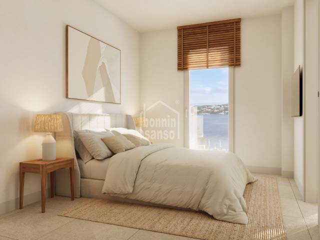Apartamentos nuevos a estrenar en Es Castell, con vistas al mar. Menorca