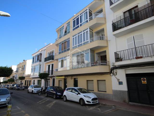 Three bedroom second floor apartment without lift in Es Castell