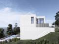 Chalet contemporáneo con piscina privada en Cala Llonga, Menorca