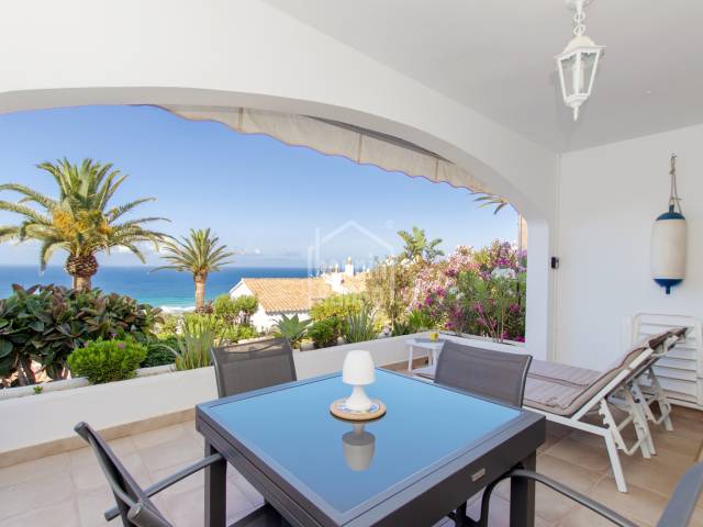 Beautiful apartment with sea views in san Jaime, Menorca