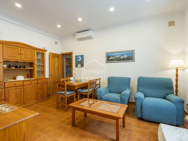 Centrally located ground floor in Mahon, Menorca