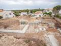 Chalet en construccion en Cala Canutells. Menorca