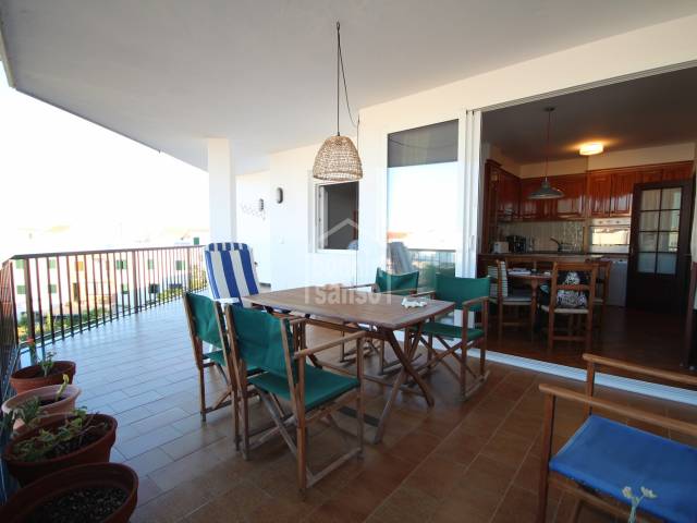 Spacious flat with large terrace in Ciutadella, Menorca
