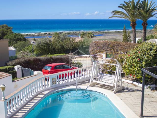 Jolie villa avec vues mer sur San Jaime, Menorca