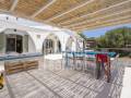 Villa excepcional orientada al sur con vistas al mar en Punta Prima, Menorca